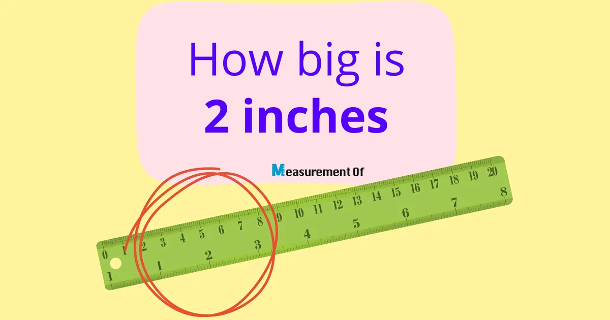 How Big Is 2 Inches: Compare With Common Objects