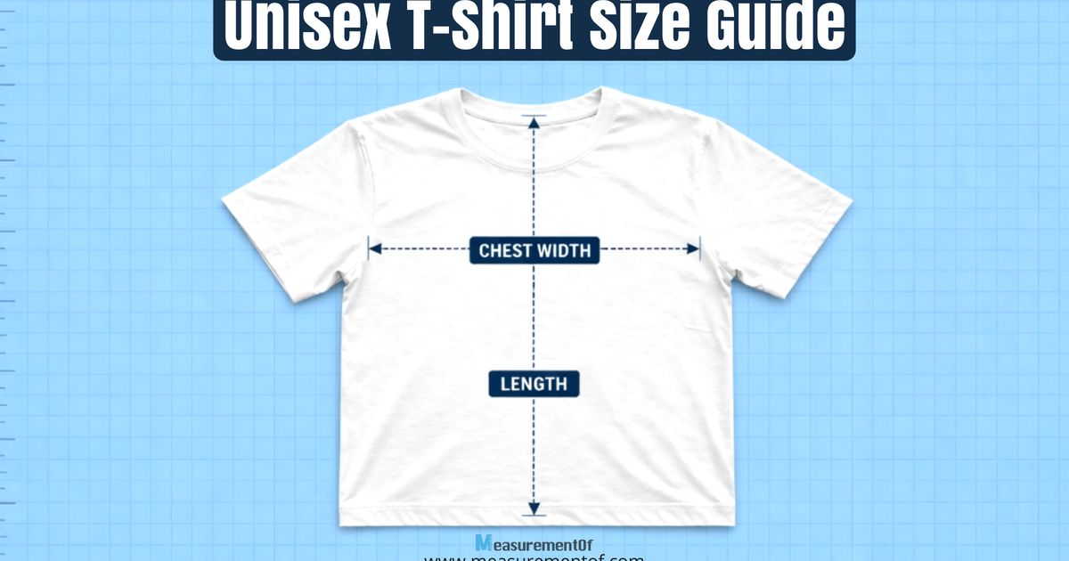 The Ultimate Unisex T-Shirt Size Guide (With Chart-Fit Tips)
